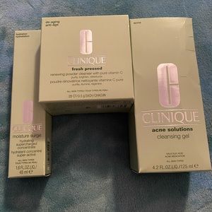 Lot of clinique products